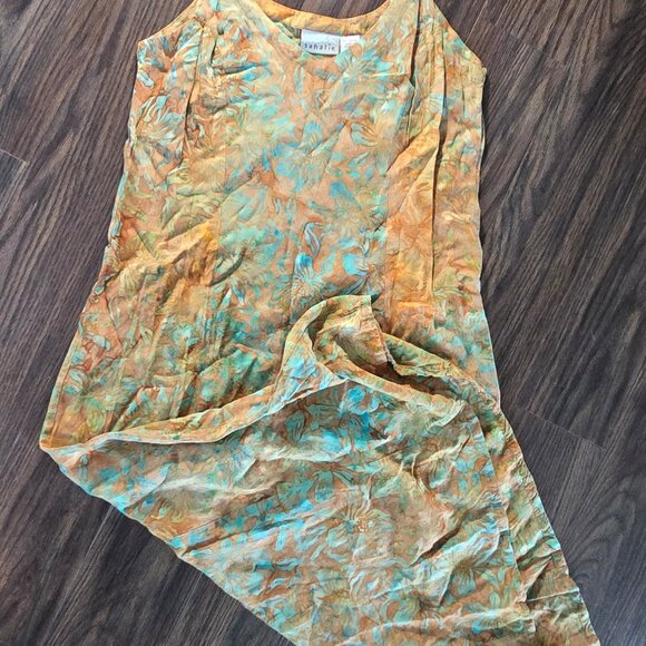 SAHALIE Boho/Hippie Chic Batik Printed Maxi Dress SIZE M - Picture 1 of 5